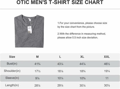 Crew Neck Short Sleeves Casual Superior Soft and Skin-Friendly T Shirt for Men Sustainable Cotton Cotton USA