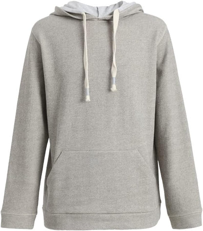 Novelty Chunky Hoodie Long Sleeve Drawstring 100% Cotton Pullover Hoodie Sweatshirt with Pockets