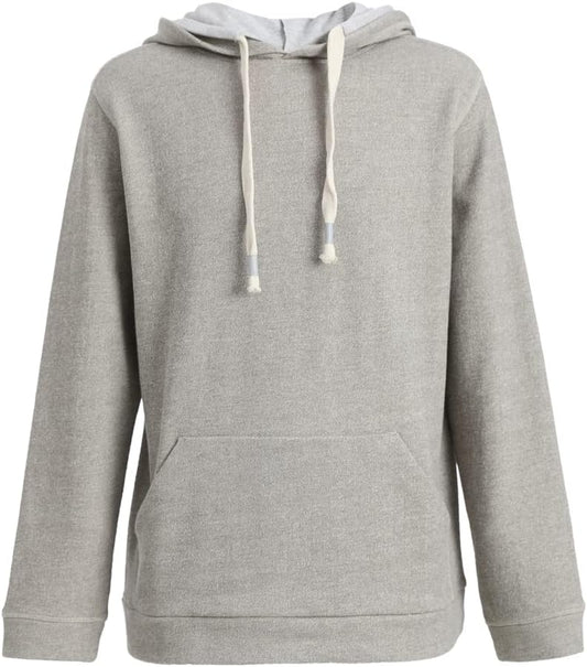 Novelty Chunky Hoodie Long Sleeve Drawstring 100% Cotton Pullover Hoodie Sweatshirt with Pockets