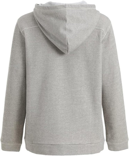 Novelty Chunky Hoodie Long Sleeve Drawstring 100% Cotton Pullover Hoodie Sweatshirt with Pockets