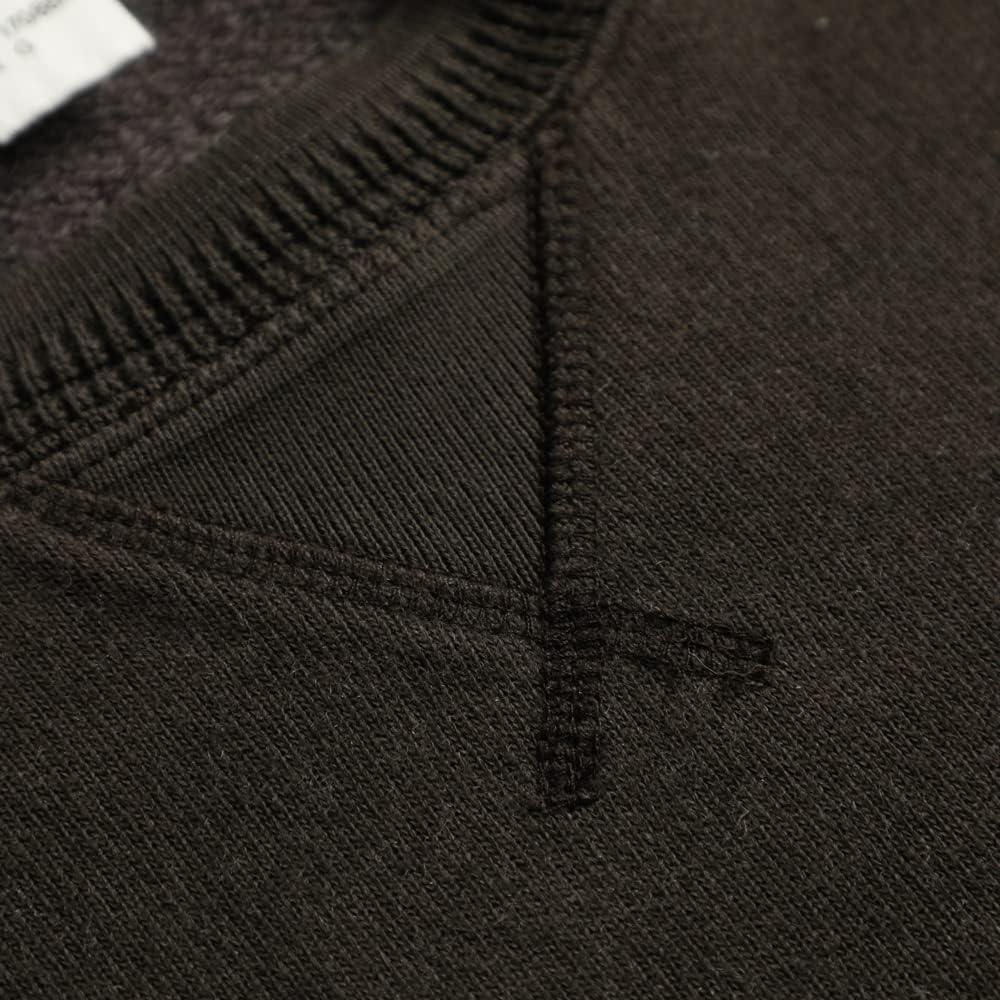 OTIC Men's Crewneck textured Jacquard Rib Long sleeve