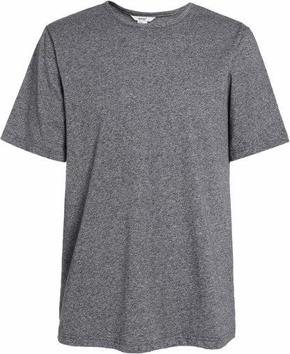Men's Crew Neck Short Sleeves Casual Soft and Skin-Friendly T Shirt Sustainable Cotton Cotton USA
