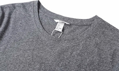 Crew Neck Short Sleeves Casual Superior Soft and Skin-Friendly T Shirt for Men Sustainable Cotton Cotton USA